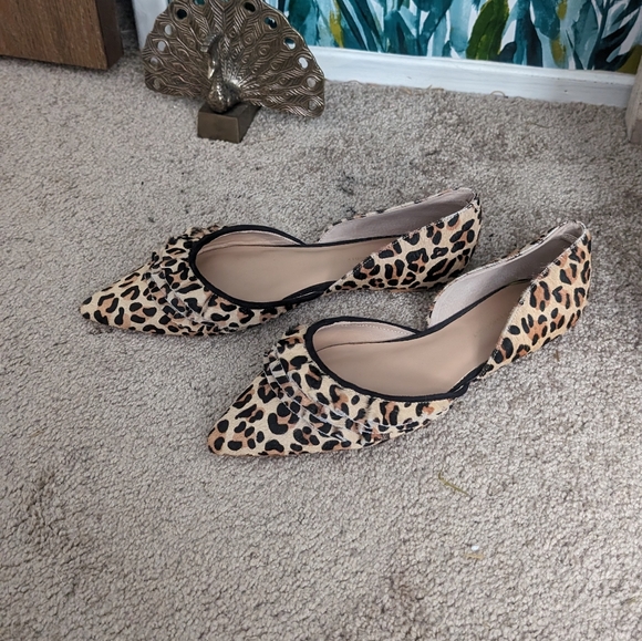 Anthropologie LEOPARD flats - Picture 2 of 5